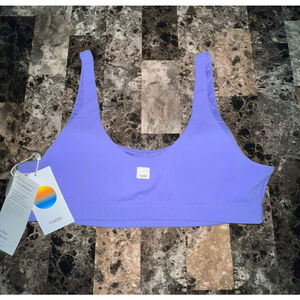 VUORI DAILY BRA ULTRA VIOLET COLOR SIZE XL PTP 16.5”NWT